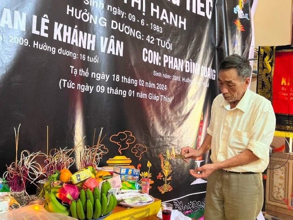 Người chồng mất vợ con ở cao tốc Cam Lộ - La Sơn: 'Mong chú được giảm hình phạt'