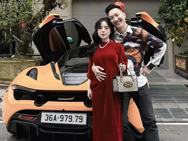 McLaren 720S đeo biển 36A-979.79 giá gần 1 tỷ của Huấn hoa hồng