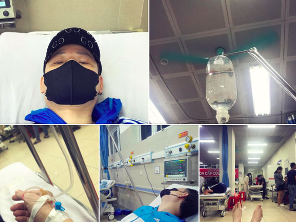 Nam diễn viên Việt gặp chuyện hi hữu: Vừa ra viện thì bị tai nạn, lại vào viện