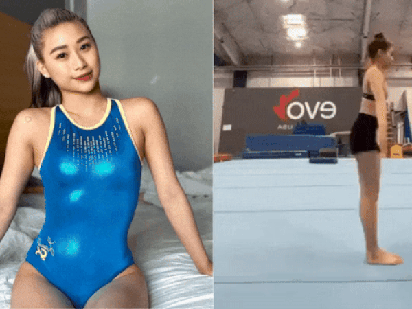 Hotgirl TDDC Phạm Như Phương từng tố HLV ăn chặn trở lại tập luyện, khoe kỹ thuật nhào lộn cực điêu luyện