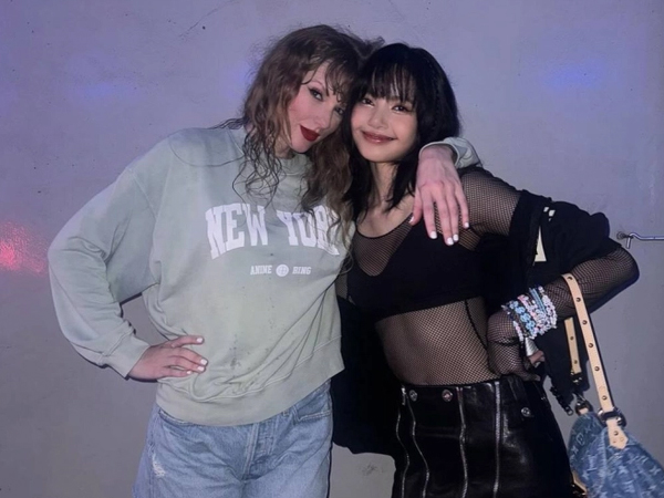 Lisa xả ảnh ôm Taylor Swift cực thân thiết tại hậu trường The Eras Tour, fan thích thu vì 'đu 1 idol mà gặp được 2'