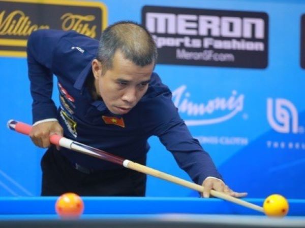 Trần Quyết Chiến vô địch World Cup billiards carom Bogota 2024