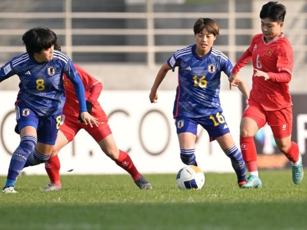 U20 nữ Việt Nam thua Nhật Bản 0-10 ở giải châu Á