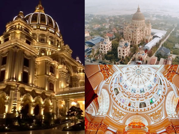 Tòa lâu đài phủ vàng sáng chói ở Ninh Bình gây bão mạng, chỉ riêng phòng giặt là đã 'ngốn' hơn 1 tỷ đồng khiến chị em 'sốc ngang'