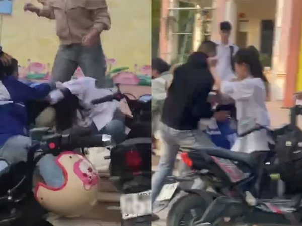 Thực hư việc học sinh giỏi tỉnh đánh nhau trong sân trường, ra về lại gọi người đánh tiếp