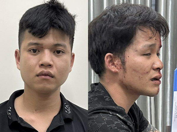 Bắt 2 đối tượng vi phạm giao thông, ném đá vào cảnh sát 911