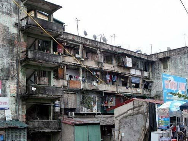 Căn hộ tập thể cũ Hà Nội 'hét' giá ngang chung cư cao cấp