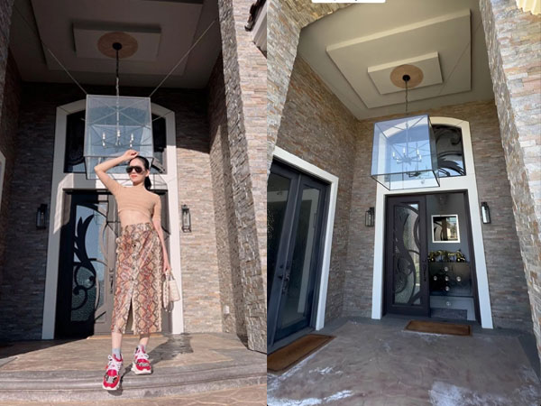 Lệ Quyên 'flex' một góc biệt thự 1,5 triệu đô ở Mỹ: View xịn xò, nhìn cổng nhà đã thấy 'chanh sả'
