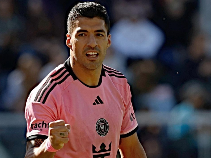Không Messi, Suarez lập cú đúp giúp Inter Miami giành 3 điểm
