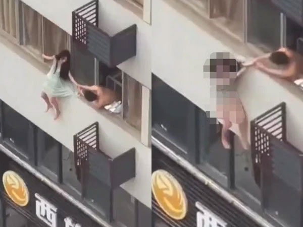 Thực hư vụ người đàn ông 'đánh rơi' nhân tình từ ban công tầng 4 vì bị vợ bắt gian