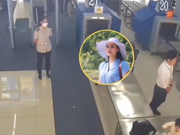 Nữ nhân viên an ninh ở sân bay Nội Bài được nhiều người tìm kiếm sau tình huống hy hữu