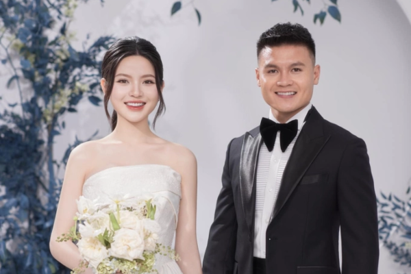 Hé lộ hình ảnh đầu tiên rạp cưới của Quang Hải - Chu Thanh Huyền ở Đông Anh, mời 1.600 khách, trang trí toàn bộ bằng hoa tươi