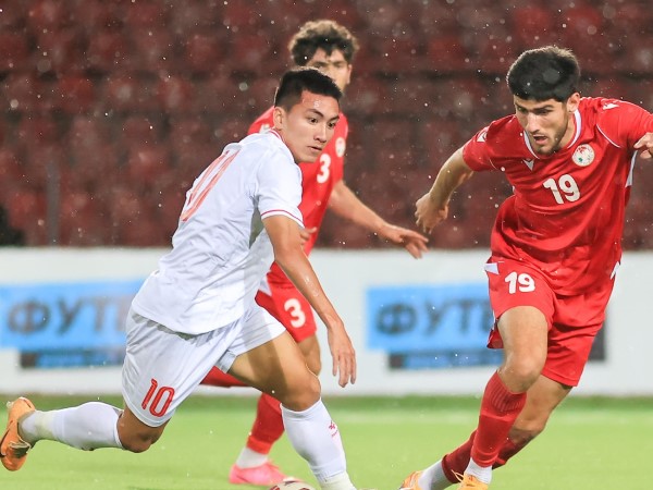 U23 Việt Nam bất phân thắng bại với Tajikistan