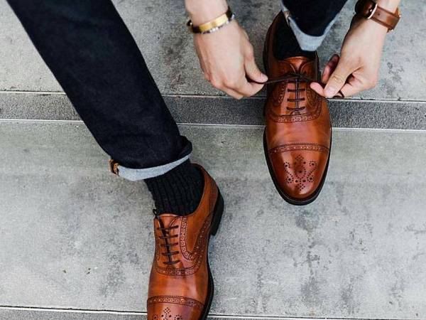 Gợi ý phối đồ với giày Oxford nam chuẩn quý ông lịch lãm