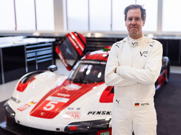 Sebastian Vettel lái thử xe đua Porsche 963 trước thềm Le Mans