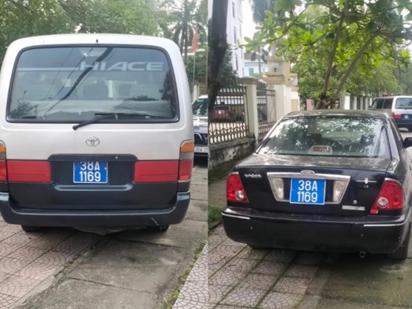 Chủ nhân của 2 chiếc xe ô tô cùng gắn biển số xanh 38A-1169 ở Hà Tĩnh là ai?