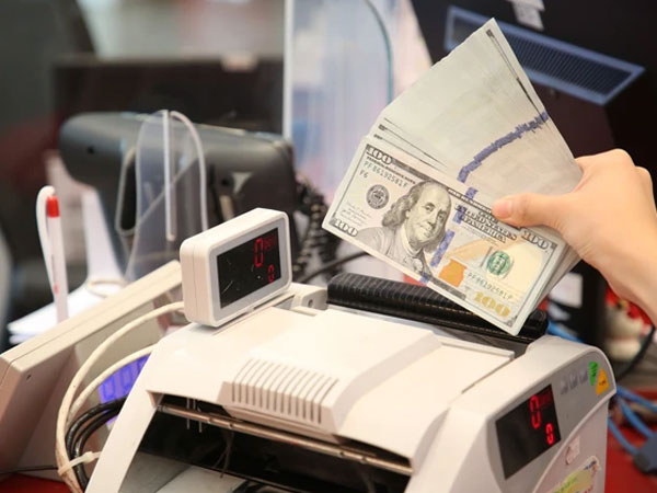 Giá USD ngân hàng chạm mốc 25.000 đồng