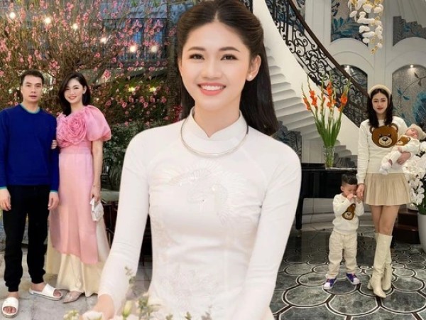 Á hậu cao 1m81 từ chối thi quốc tế về lấy chồng đại gia hơn 16 tuổi: Giờ '1 nách 2 con', sống trong biệt thự nằm chễm chệ giữa phố