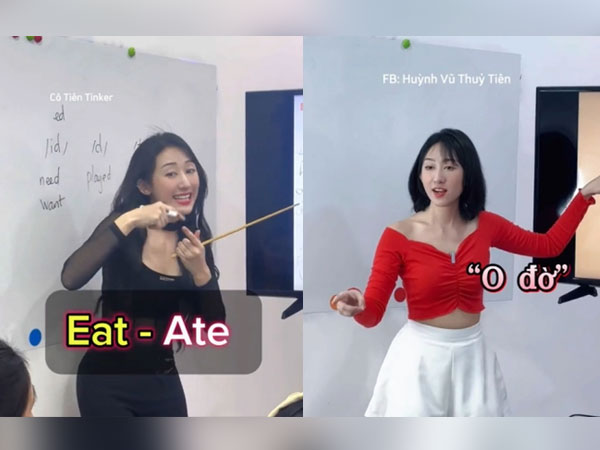 Cô giáo dạy Tiếng Anh đình đám, phát âm chuẩn 'như nuốt đĩa'