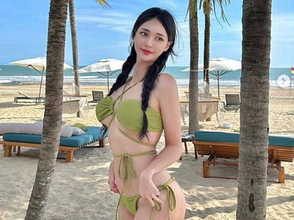 Chiêu giữ dáng xinh của hot girl Hàn Quốc 'nghiện' du lịch Việt Nam