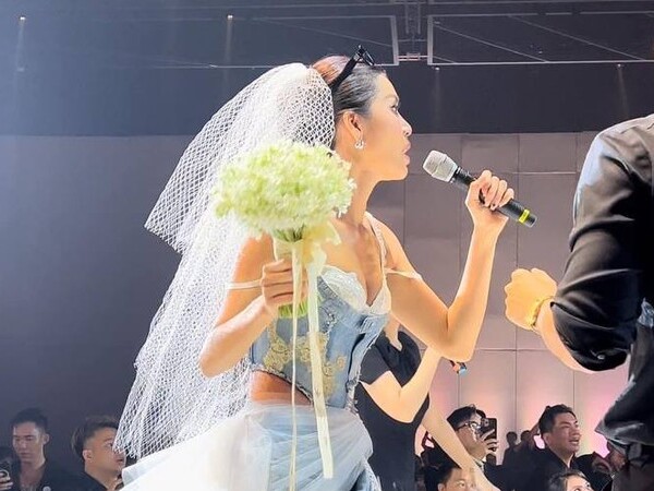 Thùy Tiên bắt được hoa cưới của Minh Tú, vừa 'nhận vía' lấy chồng liền đánh đổi điều này