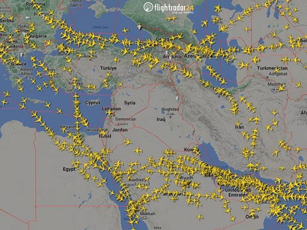 Hàng không thế giới gián đoạn vì xung đột Israel – Iran