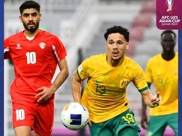 U23 Australia bị Jordan chia điểm trận ra quân U23 châu Á