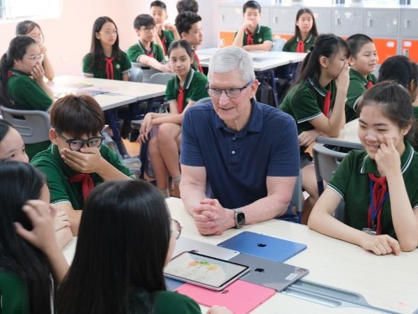 Ngôi trường vừa được Tim Cook ghé thăm: Học sinh đoạt gần 20.000 giải thưởng, có hẳn khu trải nghiệm thiên nhiên riêng nhưng học phí chỉ 3 triệu/tháng