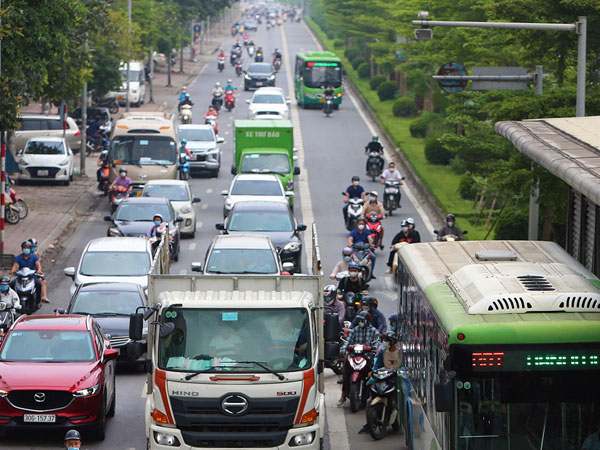 Hà Nội sẽ thay tuyến buýt nhanh bằng đường sắt đô thị