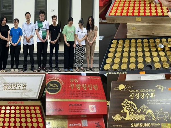 Phá đường dây sản xuất, tiêu thụ hàng chục nghìn hộp 'an cung ngưu hoàng hoàn' giả