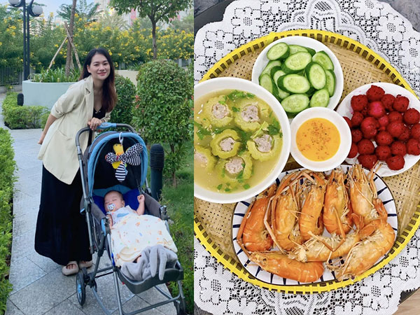 Tự vào bếp nấu cơm cữ như một cách 'chữa lành' cho những ngày sau sinh, mẹ 9x được khen nức nở