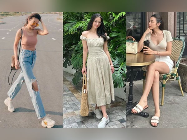 10 cách mặc trang phục màu be nhẹ mát trong mùa hè