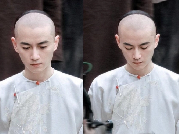 Mỹ nam Hoa ngữ được khen nhìn mặt đã muốn xem phim, không có tóc vẫn đẹp bất chấp
