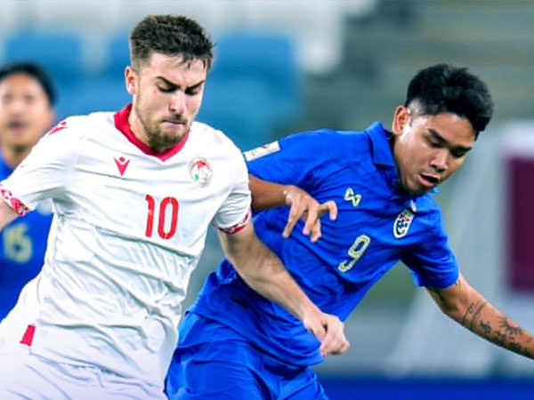 Thua bạc nhược U23 Tajikistan, U23 Thái Lan bị loại với vị trí bét bảng
