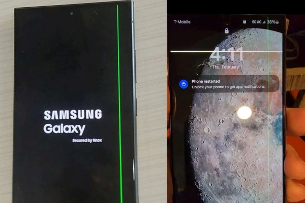Lỗi sọc xanh là gì mà cả điện thoại Samsung lẫn iPhone đều dính?