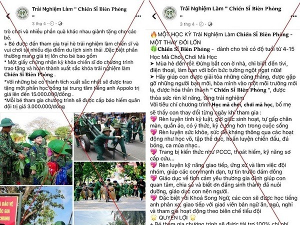 Đăng ký tham gia trại hè cho con, một phụ huynh ở Hà Nội bị lừa 600 triệu đồng