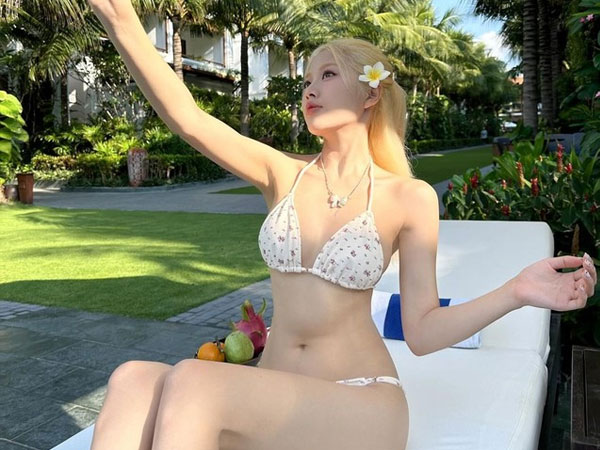 Hot girl từng gây sốt ở concert Blackpink diện bikini khoe dáng mướt mắt