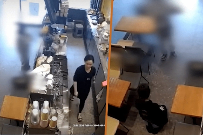 Mua cà phê nhưng không có ống hút, khách hàng bắt chủ cửa hàng quỳ xuống xin lỗi gây phẫn nộ