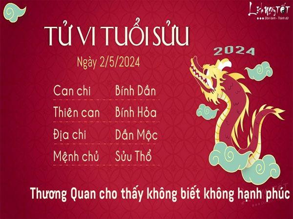 Tử vi thứ 5 ngày 2/5/2024 của 12 con giáp: Tý gặp may, Sửu nóng nảy