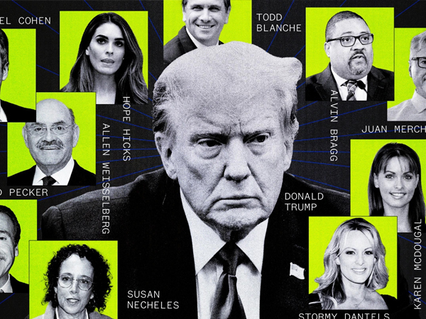 Những nhân vật quan trọng trong vụ án hình sự chống ông Trump ở New York