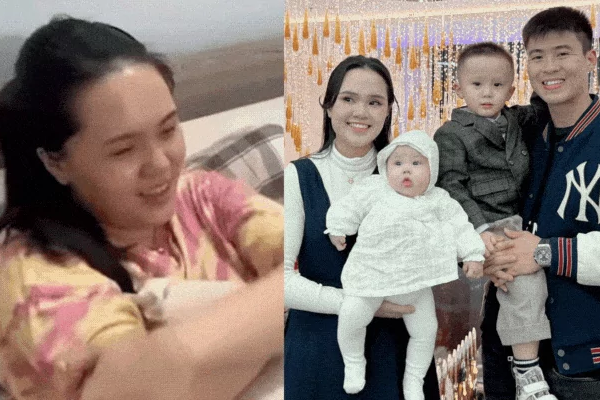 Quỳnh Anh lộ vẻ mệt mỏi, không khoẻ vẫn uống thuốc để livestream vì gánh nặng con cái, gia đình, Duy Mạnh động viên: Đừng để quá sức