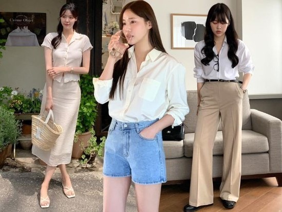 Tự tin mặc đẹp với 4 cách diện áo sơ mi trắng sành điệu