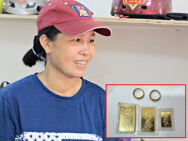 Nữ giúp việc phát hiện bọc vàng: Tôi run lắm, chưa bao giờ thấy nhiều vàng thế
