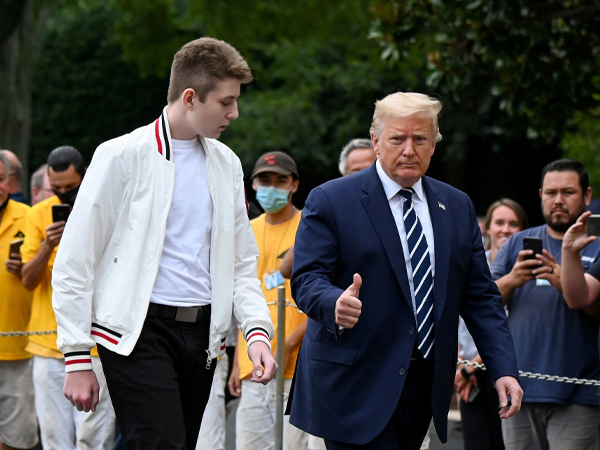 Thông báo gây ngỡ ngàng về cậu út nhà ông Trump