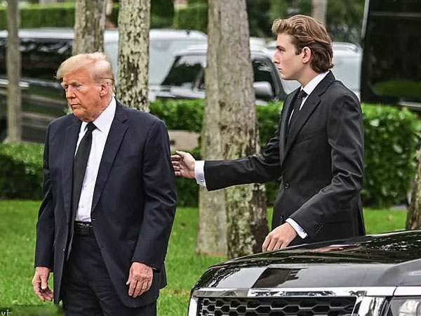 'Hoàng tử Nhà Trắng' Barron Trump lần đầu lộ giọng nói, lập tức khiến fan kinh ngạc vì khác xa tưởng tượng