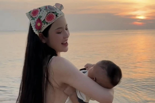 Chu Thanh Huyền bầu vượt mặt vẫn vô tư cụng ly bia, dân mạng tranh cãi kịch liệt: Mẹ bầu có nên uống bia không?