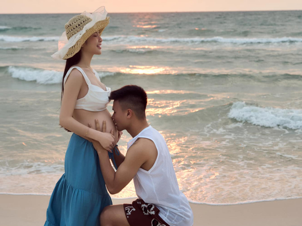 Bầu vượt mặt, bà xã Quang Hải vẫn cứ lên đồ siêu 'slay': Chị em nhìn mà mê mẩn, rần rần vào 'xin vía'