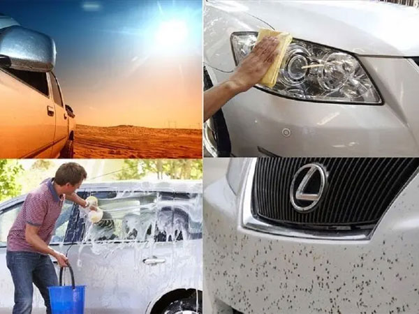 Chăm sóc ô tô màu trắng thế nào để hạn chế ố vàng?