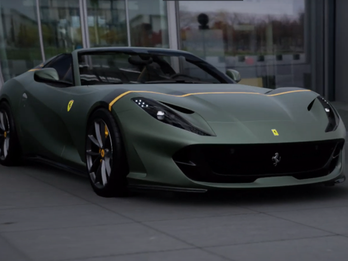 Đại gia Việt nhăm nhe mang siêu xe Ferrari 812 GTS về nước