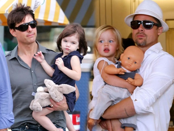 Brad Pitt - Tom Cruise: Hai người cha 'thất bại' của Hollywood, bị con ruột chối bỏ 'họ cha'